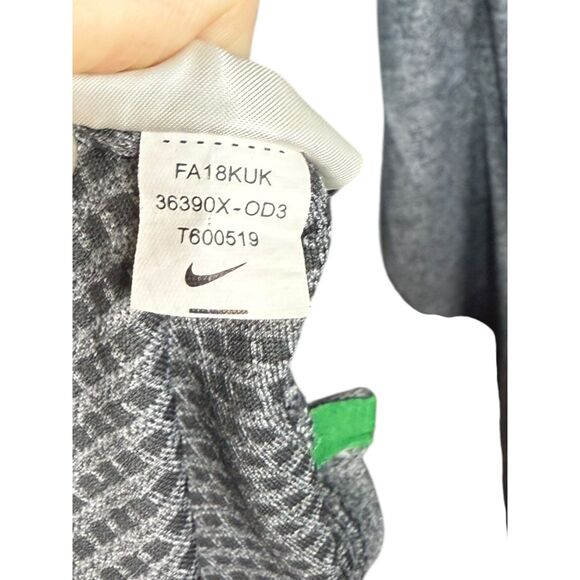 Nike Oregon Ducks Women's Pullover Gray Funnel Neck Long Sleeve Lightweight XS - Picture 8 of 10